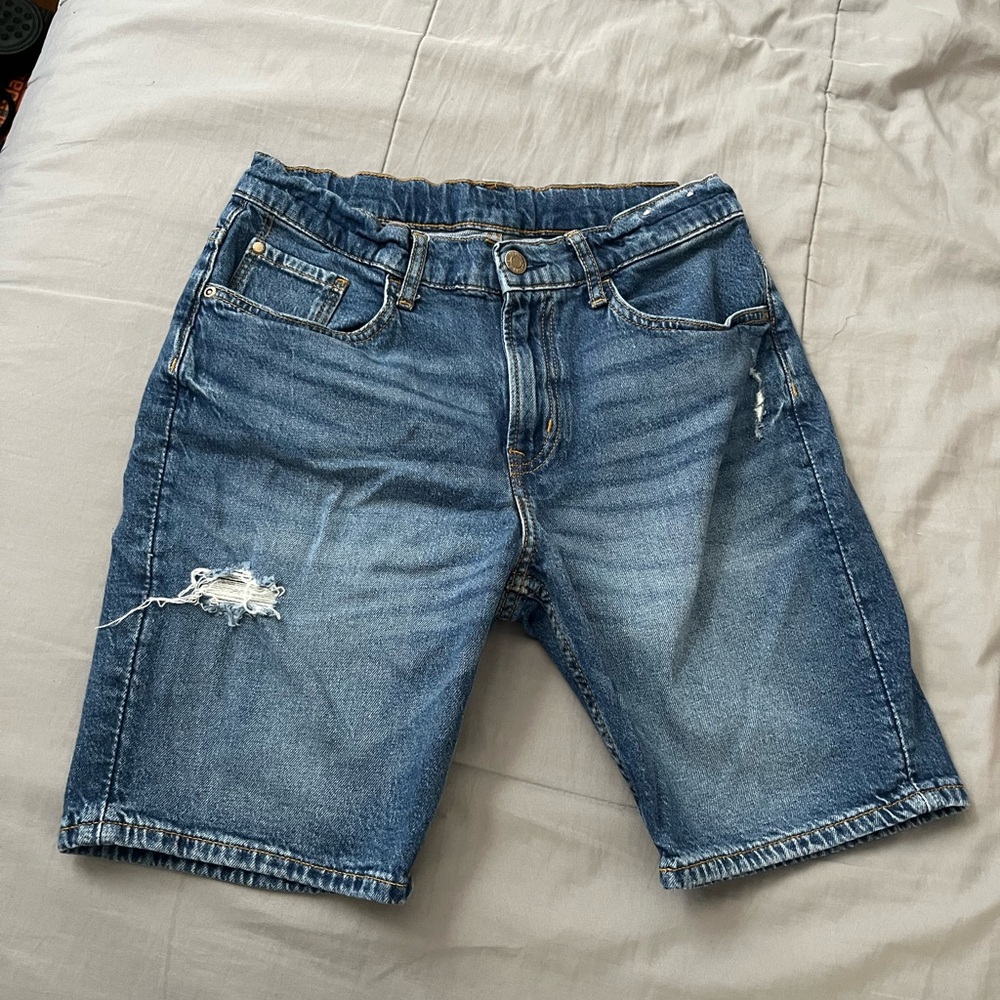 H&M Boys Blue Denim Shorts